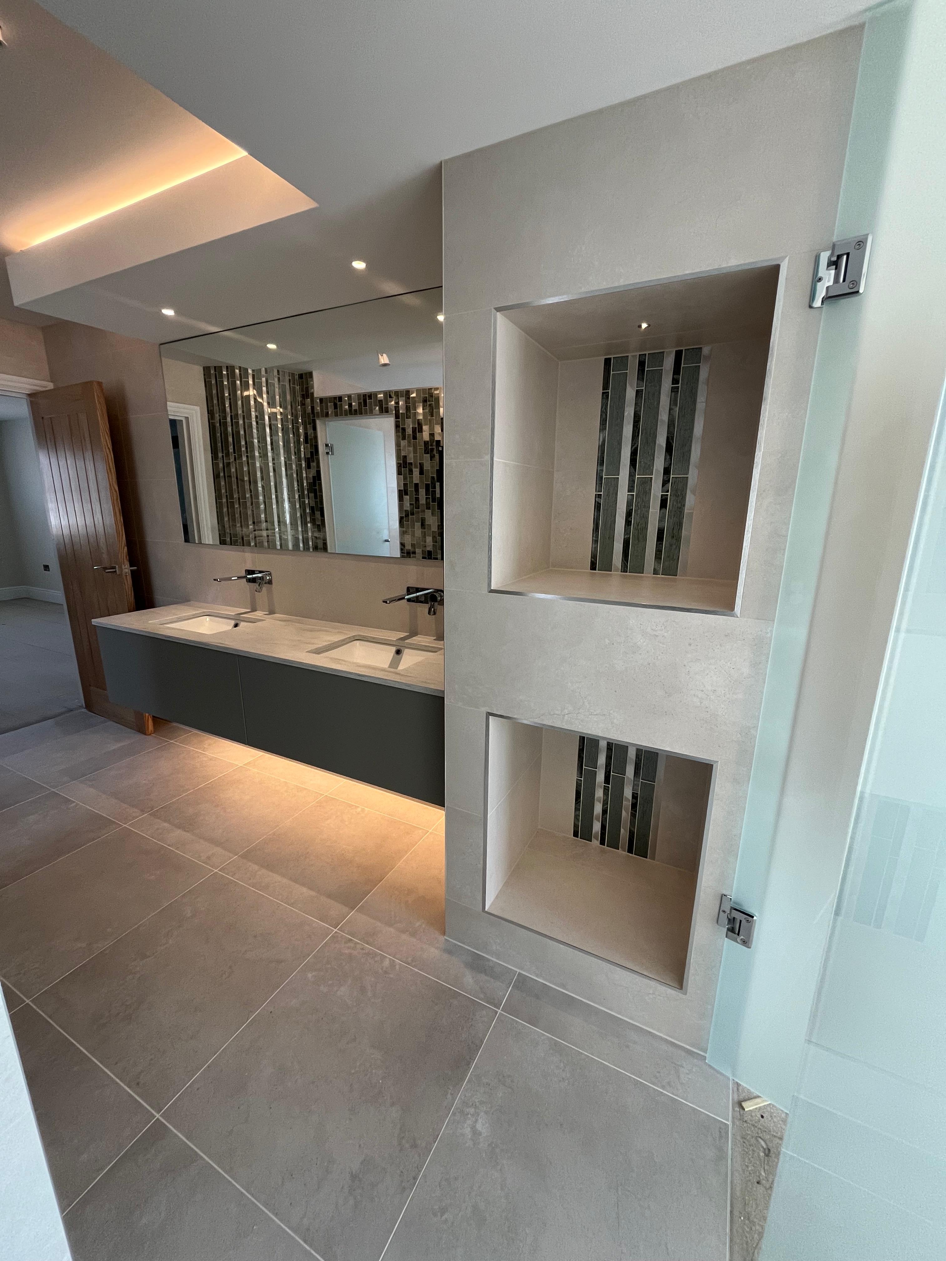 Luxury Master Bathroom Suite — completed by Chelmsford Plumbing Services Ltd